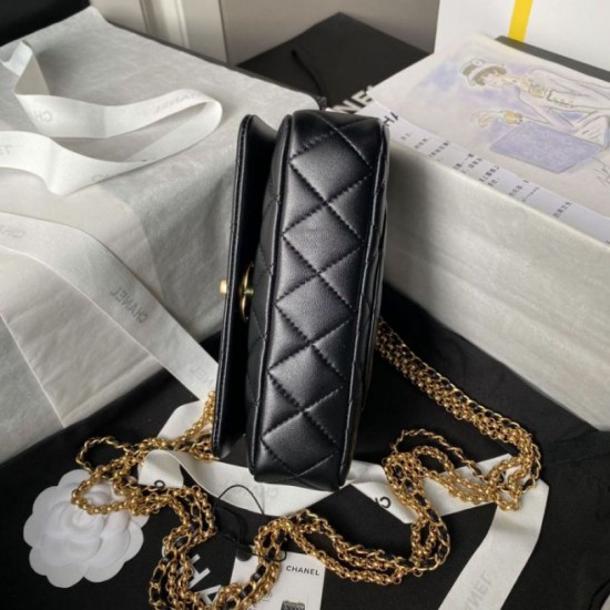 Fake Chanel Mini Flap Bag AS4972 Black Replica
