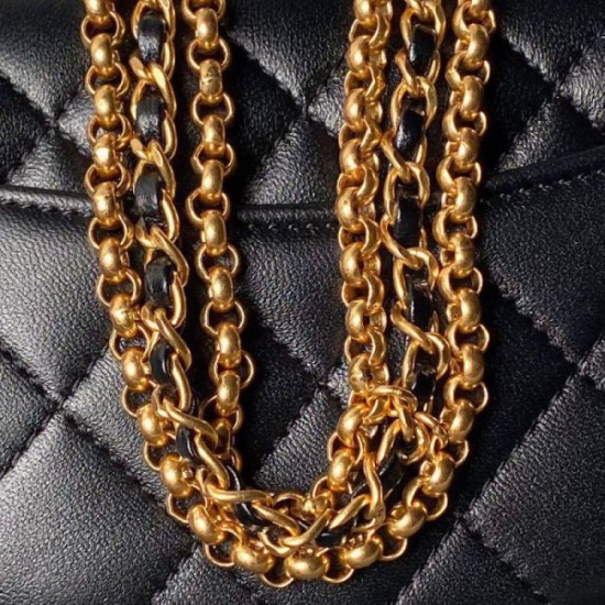 Fake Chanel Mini Flap Bag AS4972 Black Replica