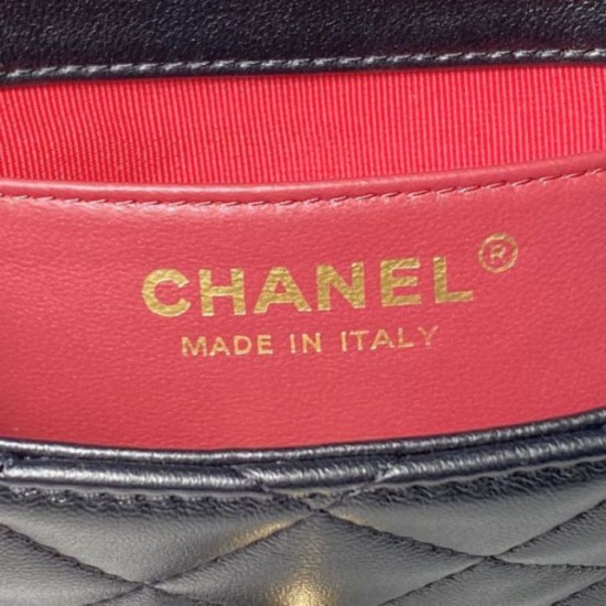 Fake Chanel Mini Flap Bag AS4972 Black Replica