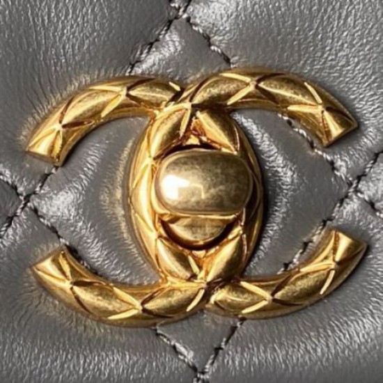 Replica Chanel Mini Flap Bag AS4972 Gray
