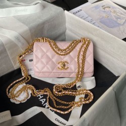 Replica Chanel Mini Flap Bag AS4972 Pink
