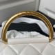 Replica Chanel Mini Top Handle Bag AP3485 White