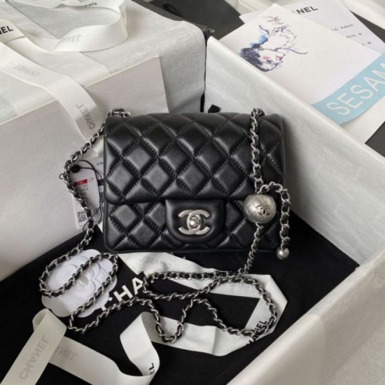 Replica Chanel Mini Shoulder Bag AS1786 Black