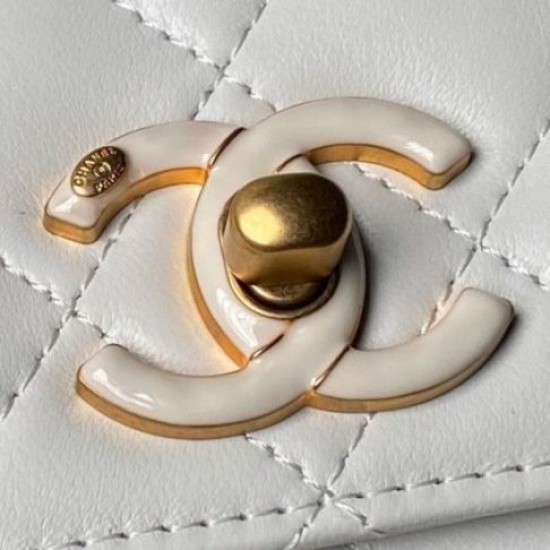 Fake Chanel Wallet On Chain AP3938 White Replica