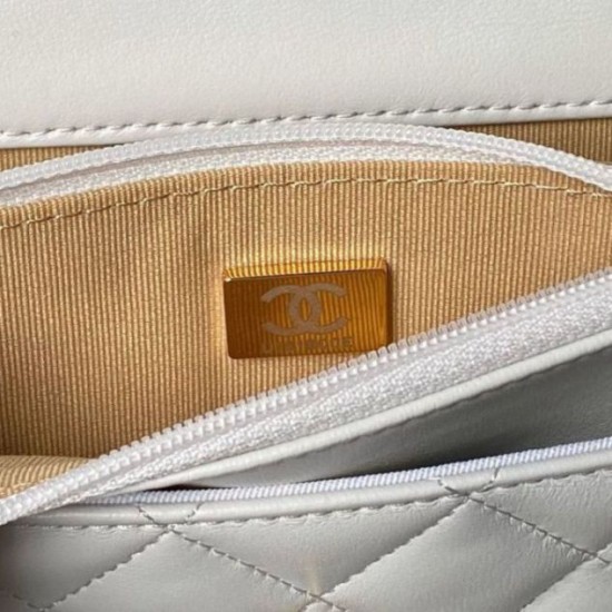 Fake Chanel Wallet On Chain AP3938 White Replica