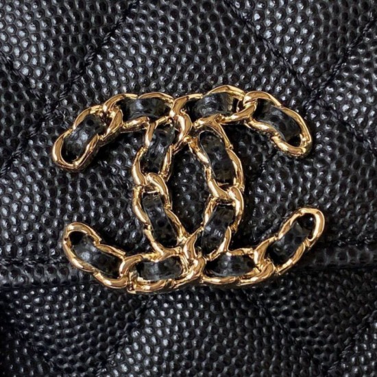 Replica Chanel Mini Top Handle Bag AP3238 Black