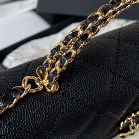 Replica Chanel Mini Top Handle Bag AP3238 Black