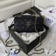 Replica Chanel Mini Top Handle Bag AP3238 Black