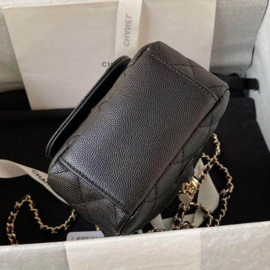 Replica Chanel Mini Backpack AP3753 Black