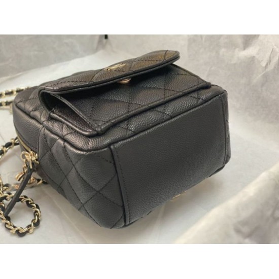 Replica Chanel Mini Backpack AP3753 Black