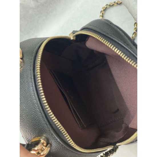Replica Chanel Mini Backpack AP3753 Black