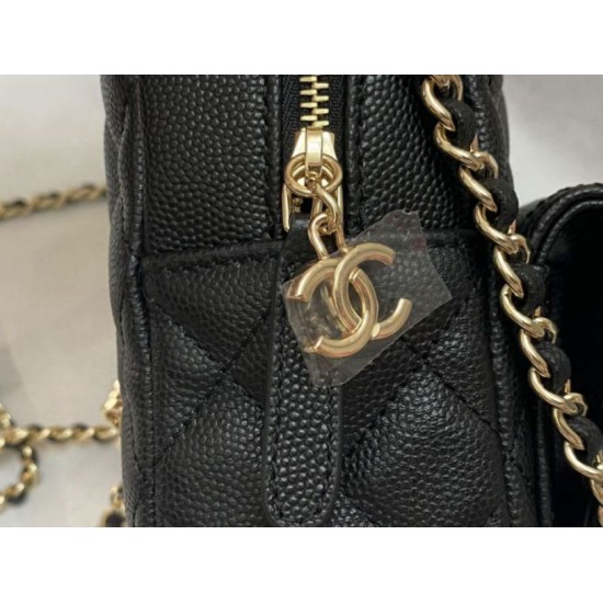Replica Chanel Mini Backpack AP3753 Black