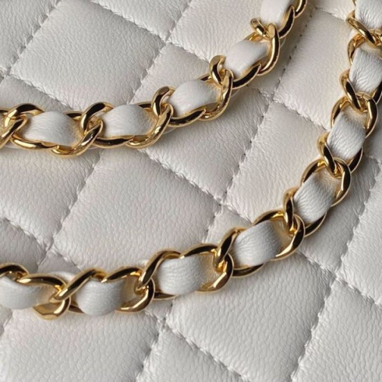Fake Chanel Shoulder bag AS3786 White Replica