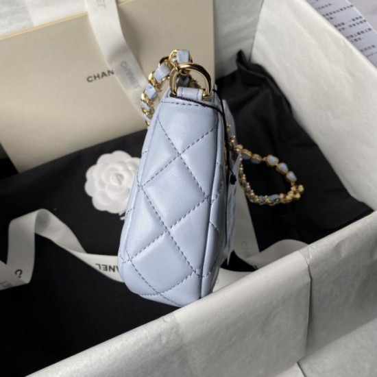 Replica Chanel Shoulder bag AS3786 Blue