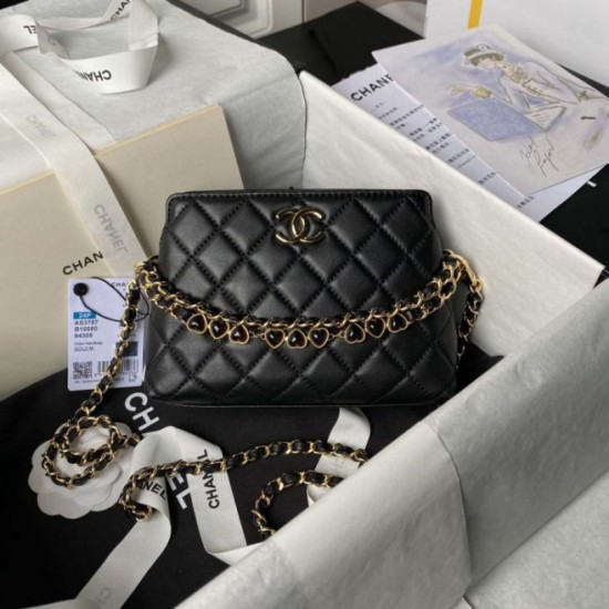 Replica Chanel Shoulder bag AS3787 Black
