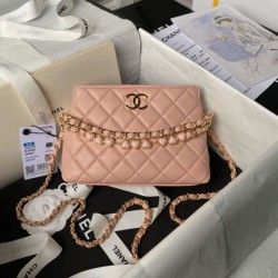 Fake Chanel Shoulder bag AS3787 Pink Replica