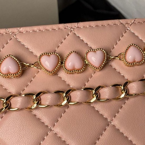 Fake Chanel Shoulder bag AS3787 Pink Replica