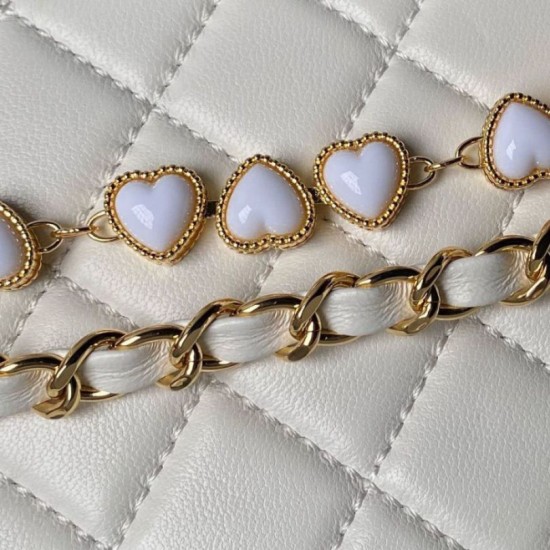 Replica Chanel Shoulder bag AS3787 White