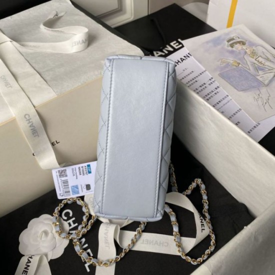 Replica Chanel Shoulder bag AS3787 Blue