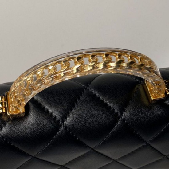 Fake Chanel Mini flap bag with top handle AS4847 Replica