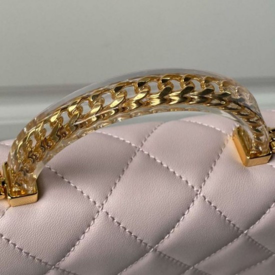 Fake Chanel Mini flap bag with top handle AS4847 Replica