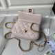 Fake Chanel Mini flap bag with top handle AS4847 Replica