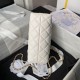 Replica Chanel Handle Hobo Handbag AP4066 White