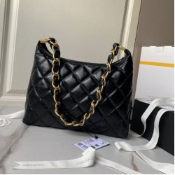 Fake Chanel High-end Hobo Bag AS4923/AS4922 Black Replica