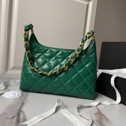 Fake Chanel High-end Hobo Bag AS4923/AS4922 Green Replica