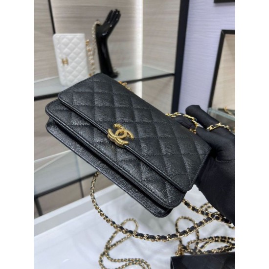 Replica Chanel Chain Shoulder Bag AP3019 Black