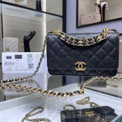 Replica Chanel Chain Shoulder Bag AP3019 Black