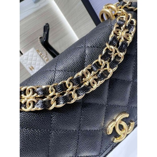 Replica Chanel Chain Shoulder Bag AP3019 Black