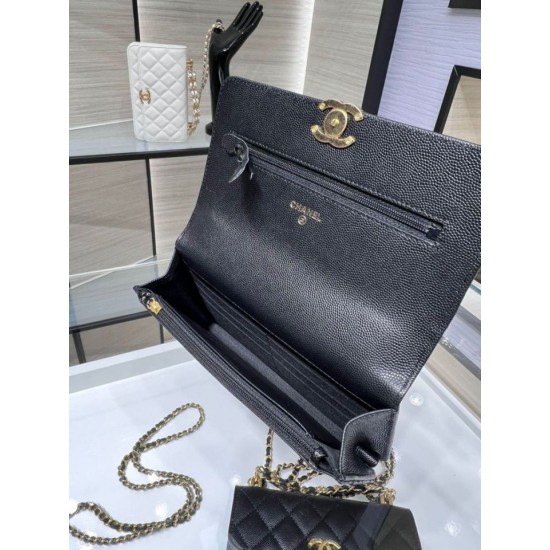 Replica Chanel Chain Shoulder Bag AP3019 Black