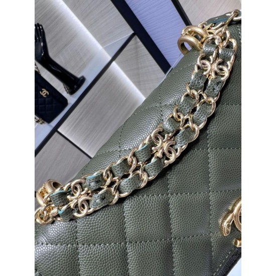 Replica Chanel Chain Shoulder Bag AP3019 Green