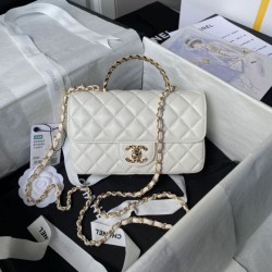 Replica Chanel Shoulder bag AS4924 White
