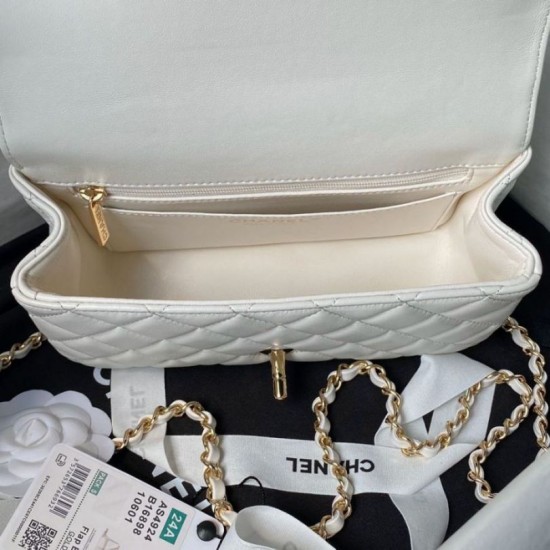 Replica Chanel Shoulder bag AS4924 White