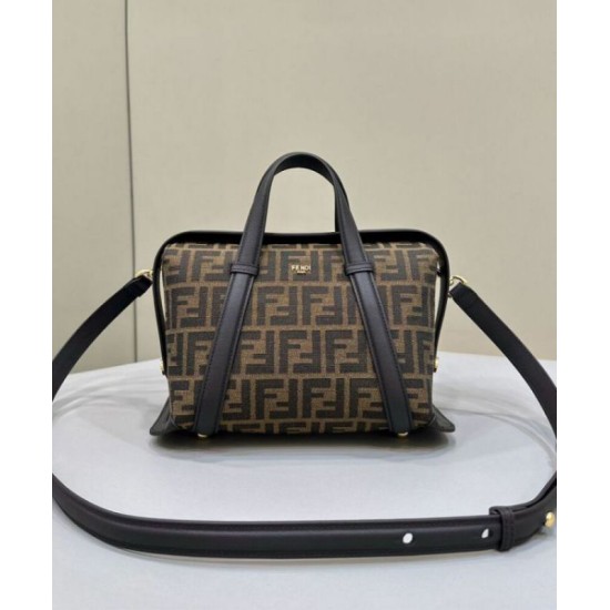 Replica Fendi Boston 365 Bag 8BL152 Coffee Replica Fendi Boston 365 Bag 8BL152 Coffee