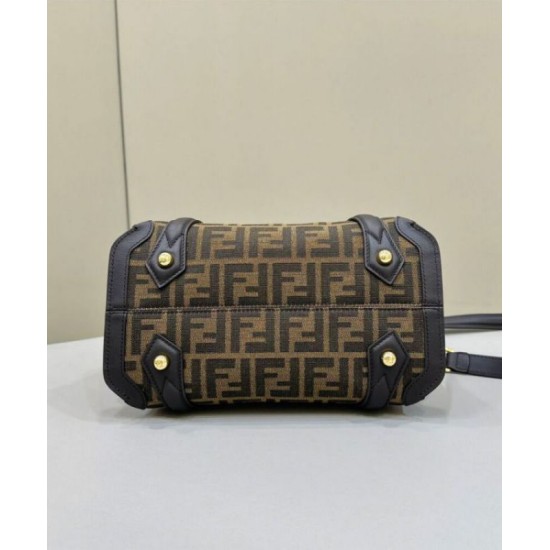 Replica Fendi Boston 365 Bag 8BL152 Coffee Replica Fendi Boston 365 Bag 8BL152 Coffee
