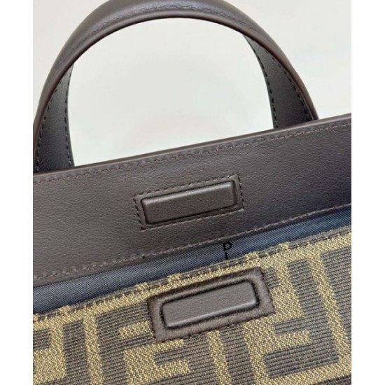 Replica Fendi Boston 365 Bag 8BL152 Coffee Replica Fendi Boston 365 Bag 8BL152 Coffee