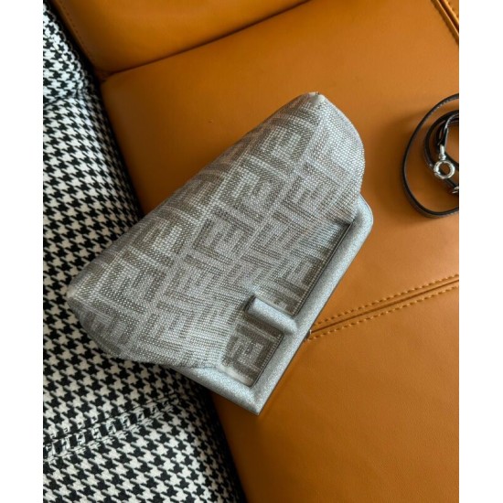 Replica Fendi First Small Bag 8BP129 Silver Fake Fendi First Small Bag 8BP129 Silver Replica