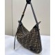 Fake Fendi Simply Fendi Medium 8BR829 Dark Coffee Replica Replica Fendi Simply Fendi Medium 8BR829 Dark Coffee