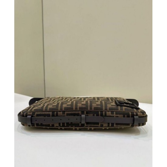 Fake Fendi Simply Fendi Medium 8BR829 Dark Coffee Replica Replica Fendi Simply Fendi Medium 8BR829 Dark Coffee