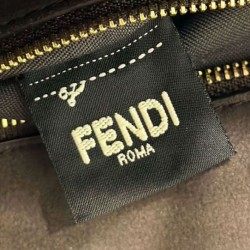 Replica Fendi Simply Fendi Medium 8BR829 Dark Coffee