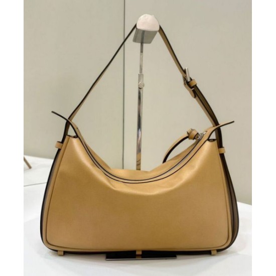 Fake Fendi Simply Fendi Medium 8BR829 Apricot Replica Replica Fendi Simply Fendi Medium 8BR829 Apricot