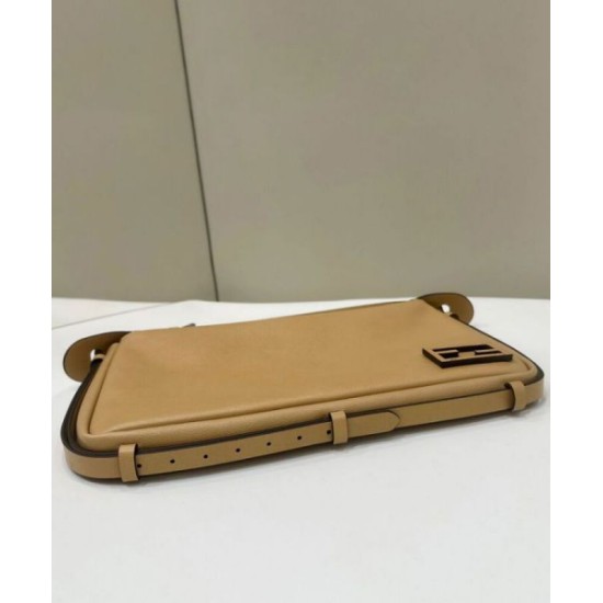 Fake Fendi Simply Fendi Medium 8BR829 Apricot Replica Replica Fendi Simply Fendi Medium 8BR829 Apricot
