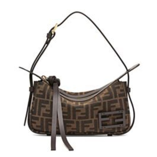 Replica Fendi Simply Fendi Mini 8BS097 Dark Coffee Replica Fendi Simply Fendi Mini 8BS097 Dark Coffee