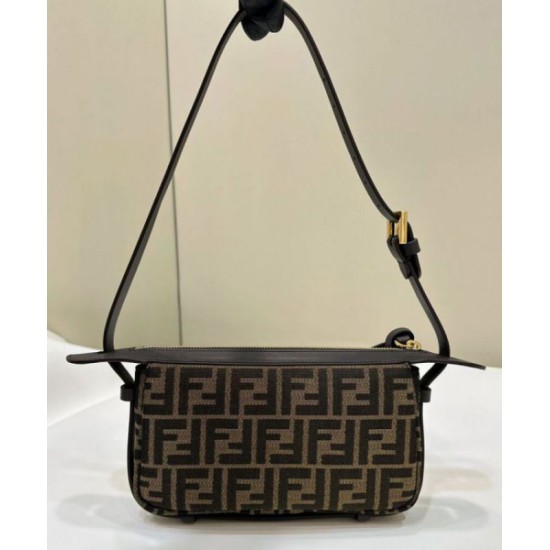 Replica Fendi Simply Fendi Mini 8BS097 Dark Coffee Replica Fendi Simply Fendi Mini 8BS097 Dark Coffee
