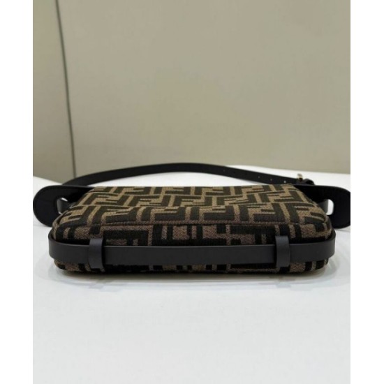 Replica Fendi Simply Fendi Mini 8BS097 Dark Coffee Replica Fendi Simply Fendi Mini 8BS097 Dark Coffee