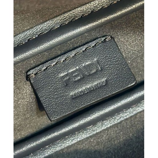Replica Fendi Simply Fendi Mini 8BS097 Dark Coffee Replica Fendi Simply Fendi Mini 8BS097 Dark Coffee
