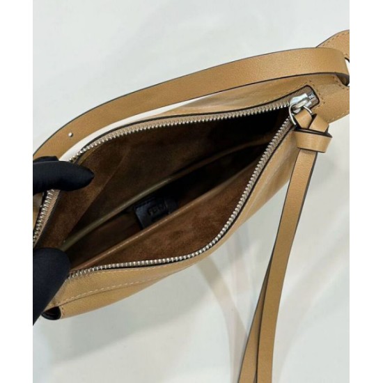 Replica Fendi Simply Fendi Mini 8BS097 Apricot Fake Fendi Simply Fendi Mini 8BS097 Apricot Replica